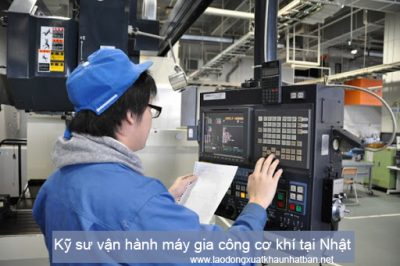 Đơn hàng kỹ sư cơ khí vận hành máy CNC tại Nhật Bản